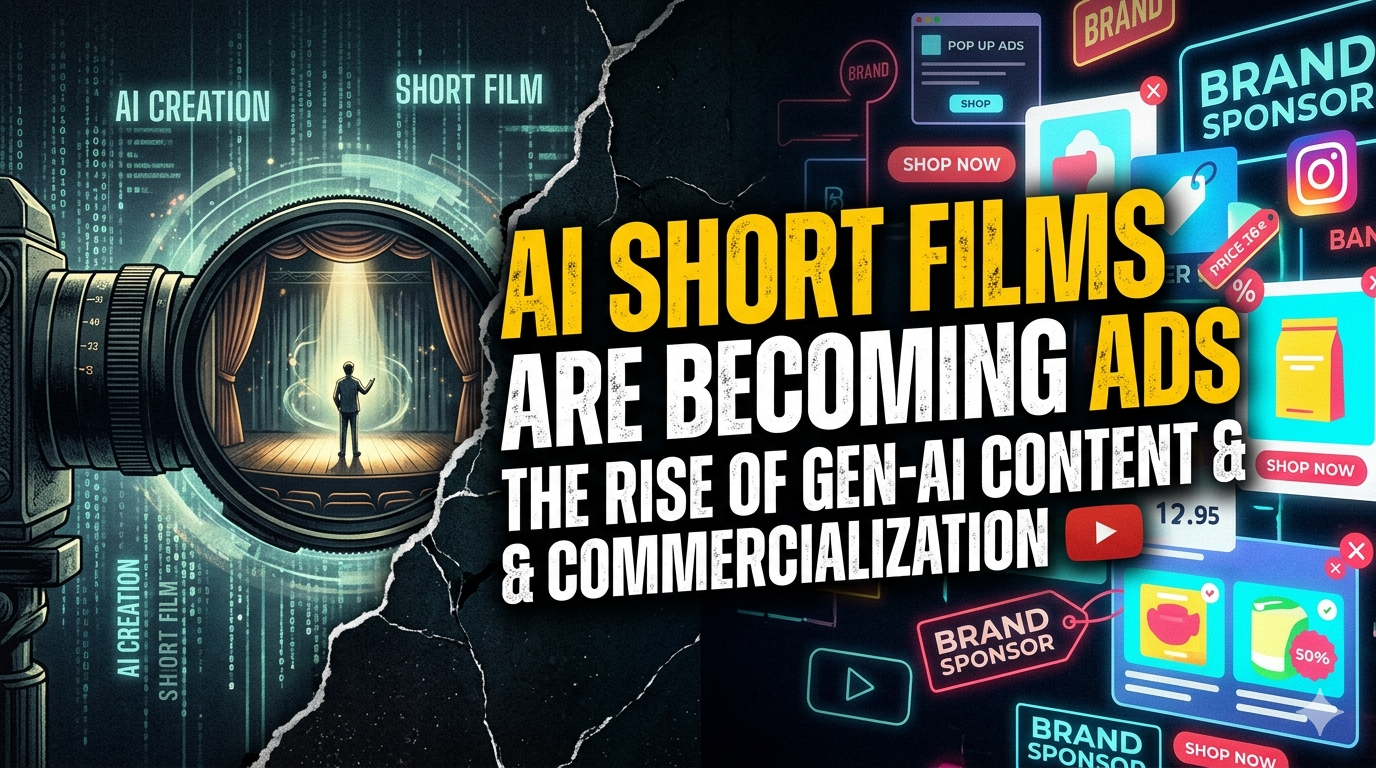 AI short films are becoming ads.