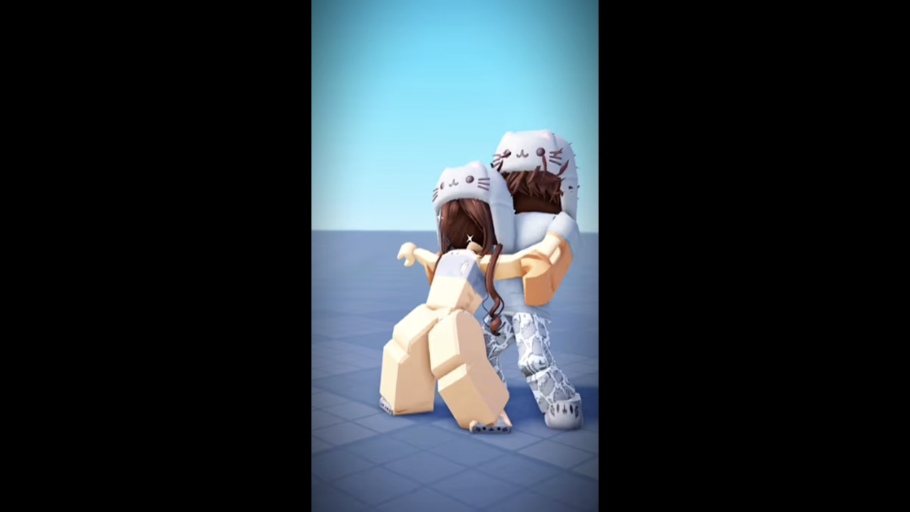 9:16 vertical video forced into 16:9 landscape player — massive black bars on left and right
