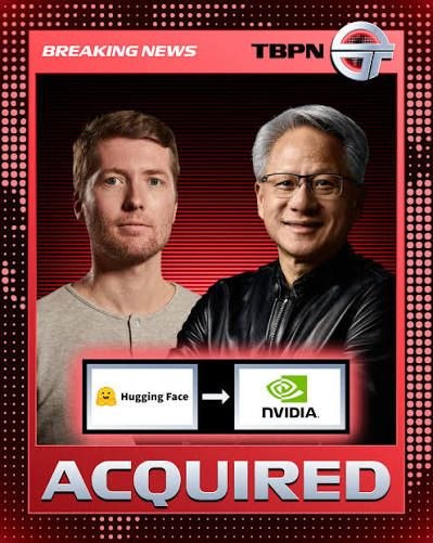 Nvidia’s reported $12.9B Hugging Face deal